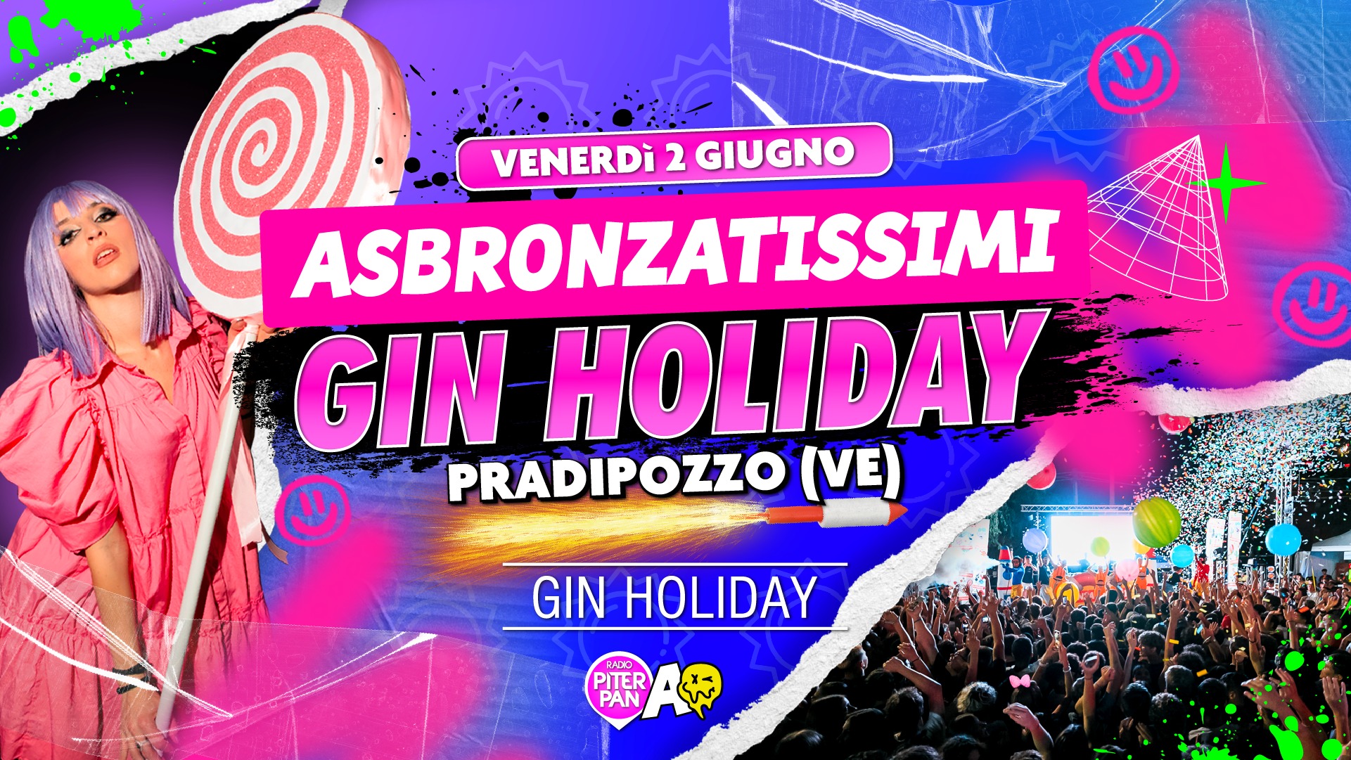 ASBRONZATISSIMI • Gin Holiday - EventiFVG.it