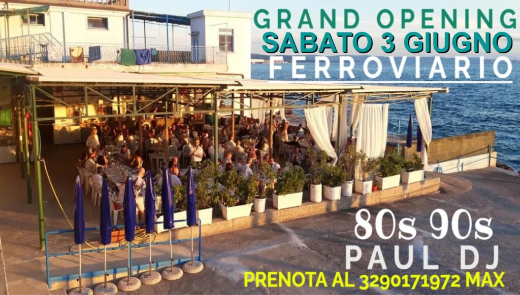 INAUGURAZIONE AL FERROVIARIO 3 GIUGNO 2023 - EventiFVG.it