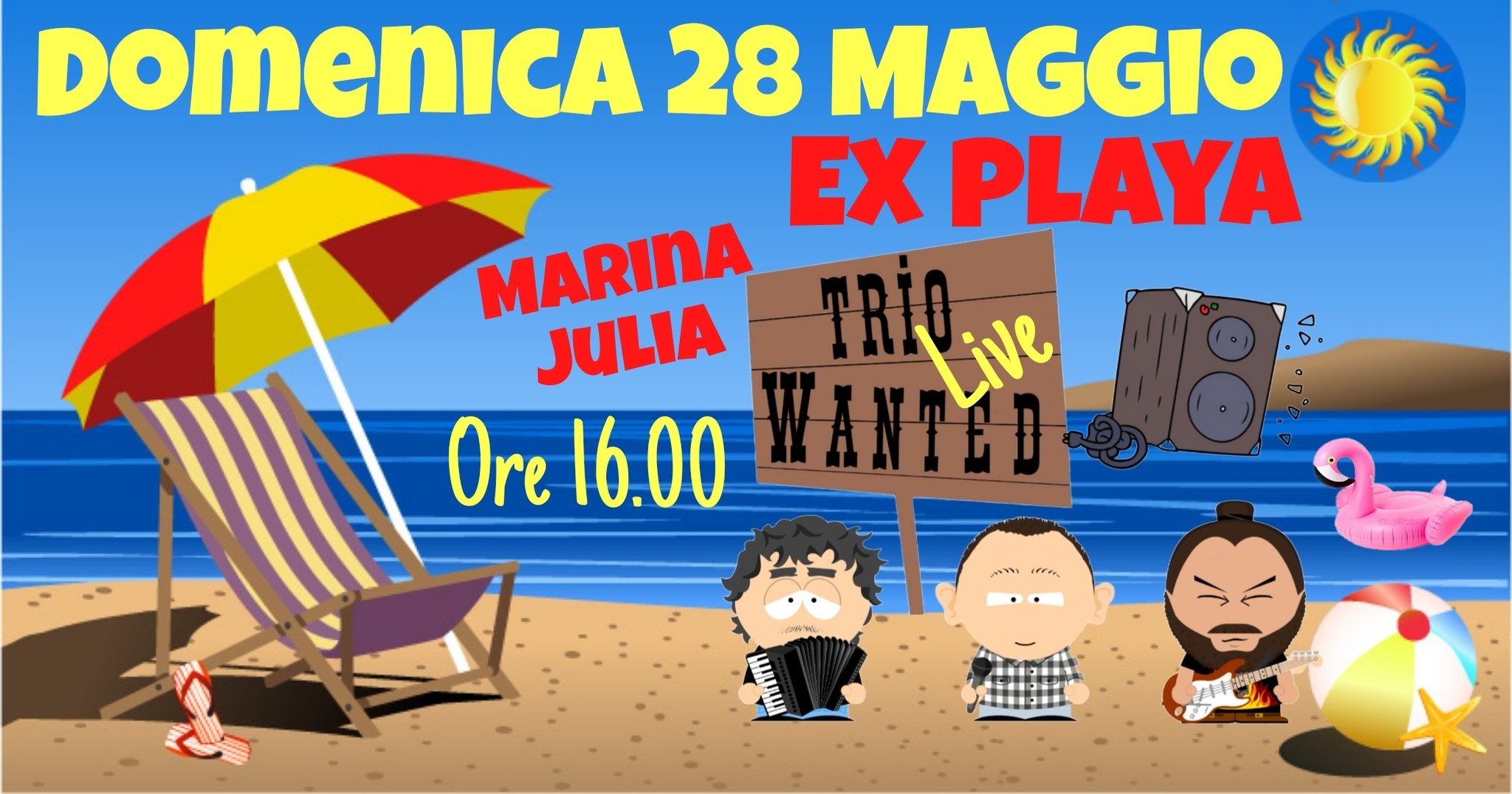 Trio Wanted Live @ Ex Playa Marina Julia - Trio Wanted Live @ Ex Playa Marina Julia - EventiFVG.it