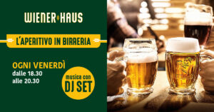 L’aperitivo in birreria | Wiener Haus