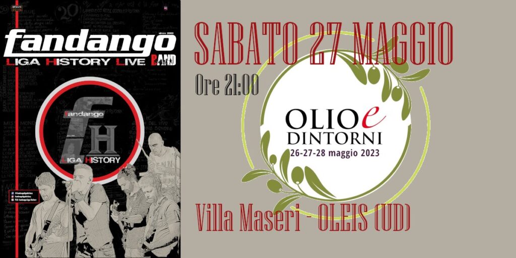 fandango LIGA History LIVE @ OLIO e DINTORNI - EventiFVG.it