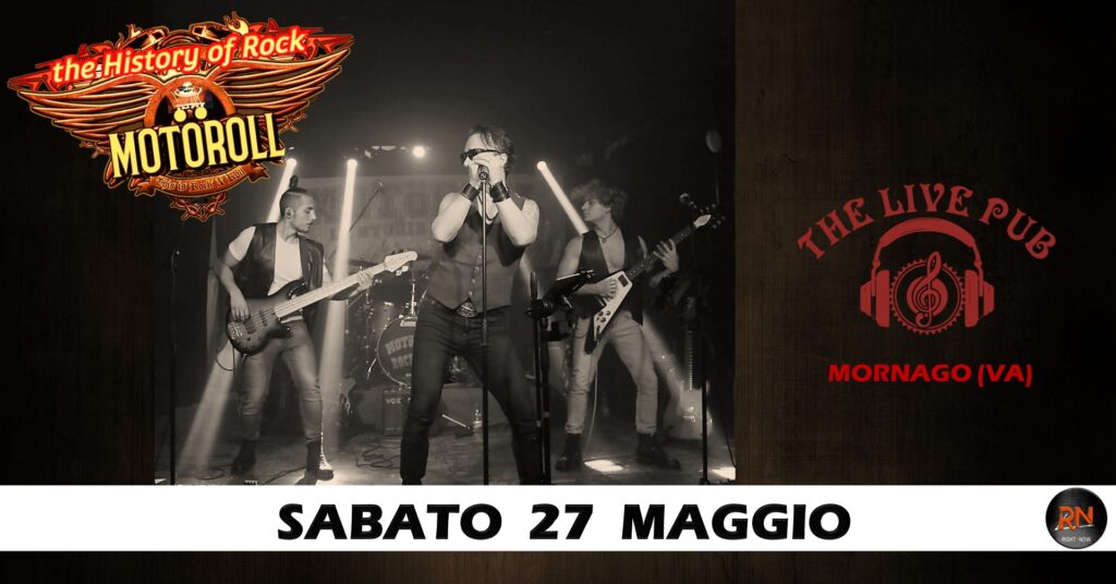 Motoroll - The History Of Rock live @The Live pub - Motoroll - The History Of Rock live @The Live pub - EventiFVG.it