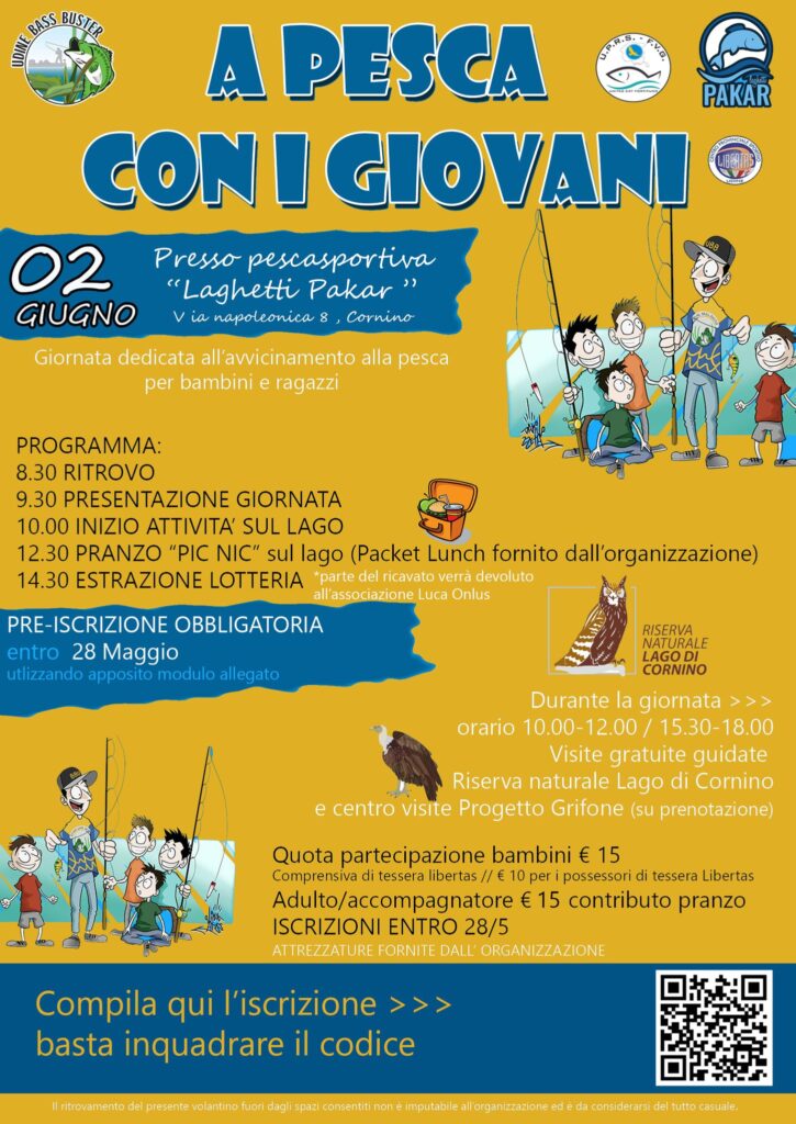 A Pesca con i giovani - 2 Giugno - EventiFVG.it