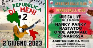 ►LA REPUBBLICA DI MENI #2◄ L’evento musicale del 2 Giugno
