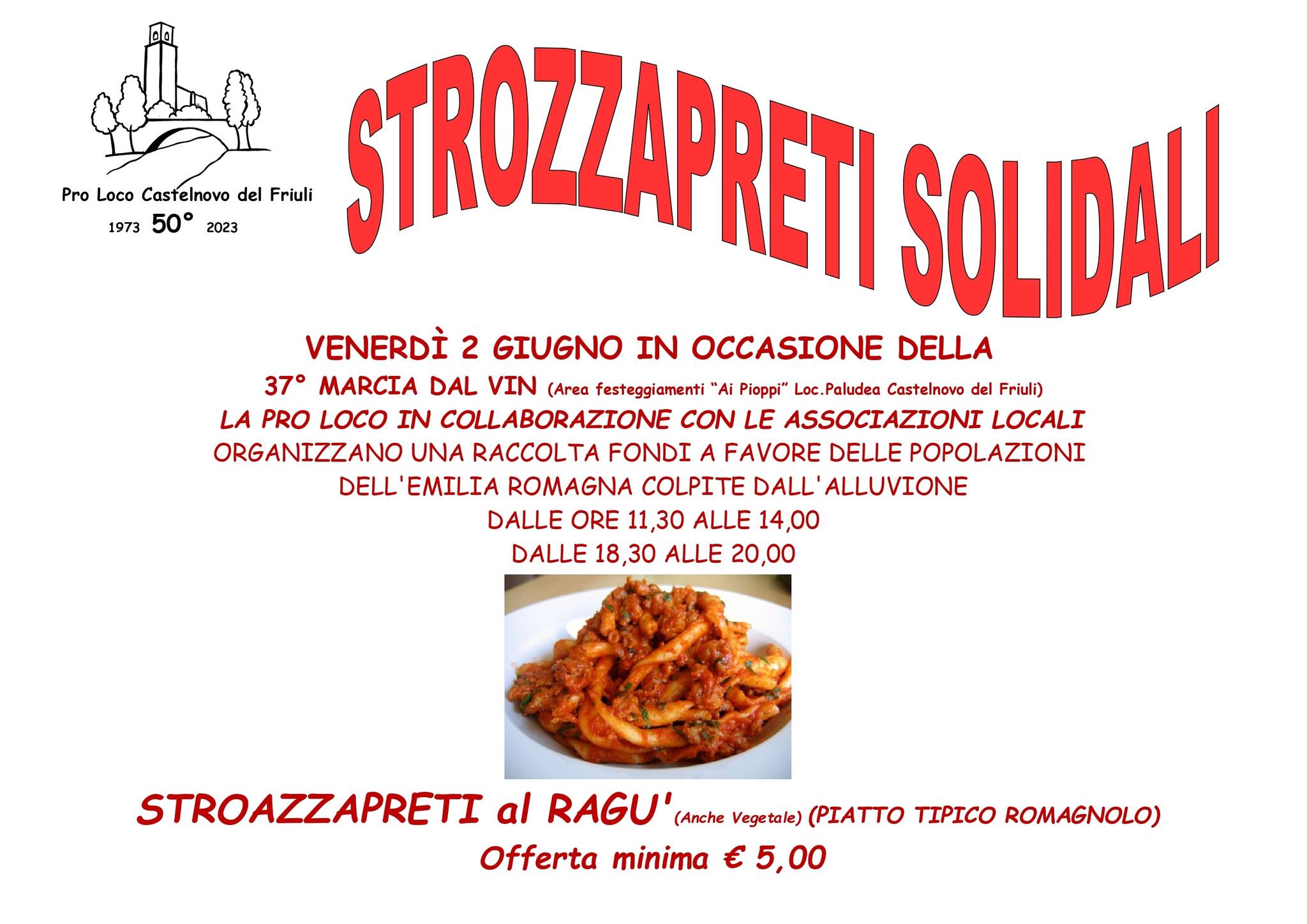 STROZZAPRETI SOLIDALI - STROZZAPRETI SOLIDALI - EventiFVG.it