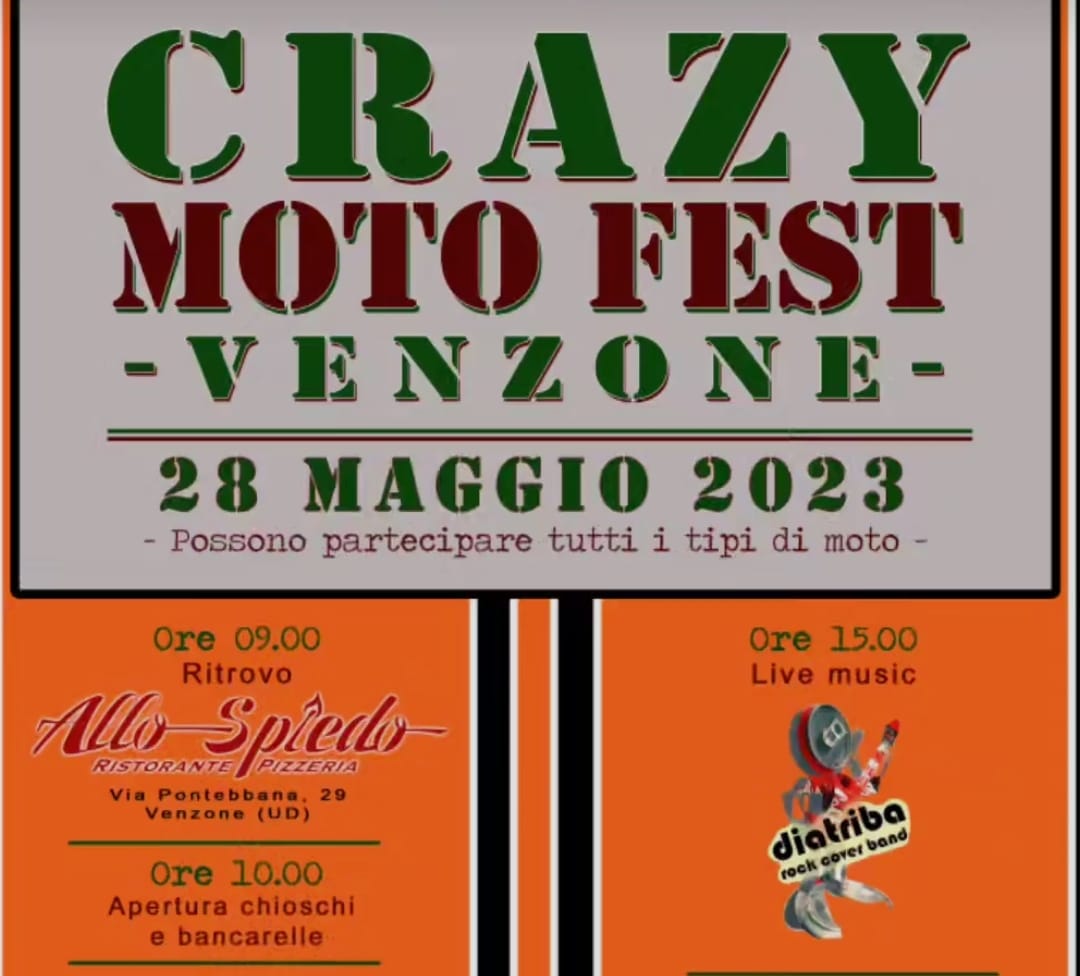 Diatriba live Crazy moto Venzone - EventiFVG.it