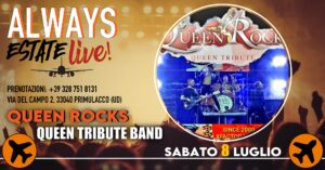 QUEEN ROCKS (QUEEN TRIBUTE BAND) LIVE ALWAYS