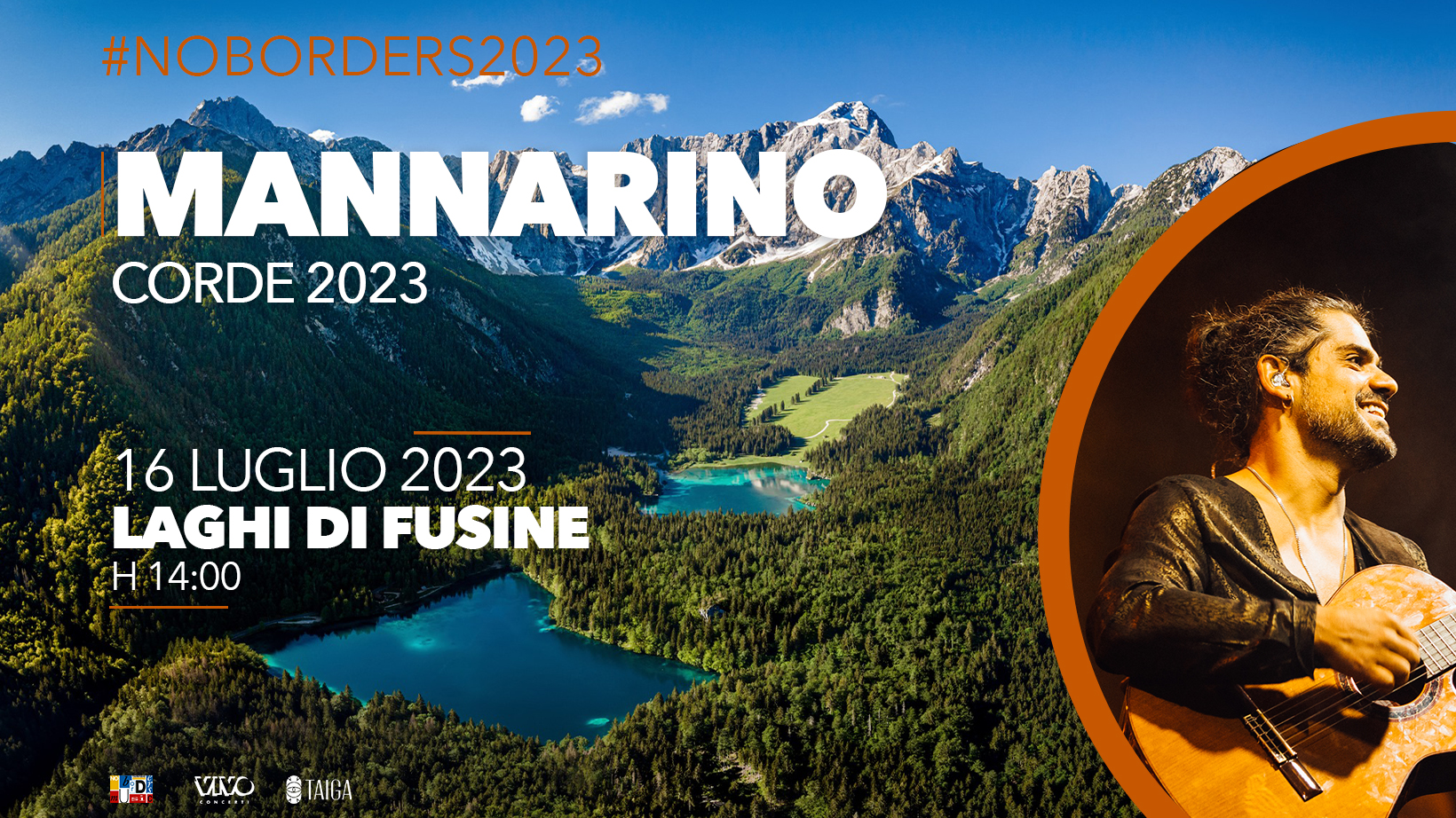 MANNARINO al No Borders Music Festival 2023 - Laghi di Fusine h.14:00 - MANNARINO al No Borders Music Festival 2023 - Laghi di Fusine h.14:00 - EventiFVG.it