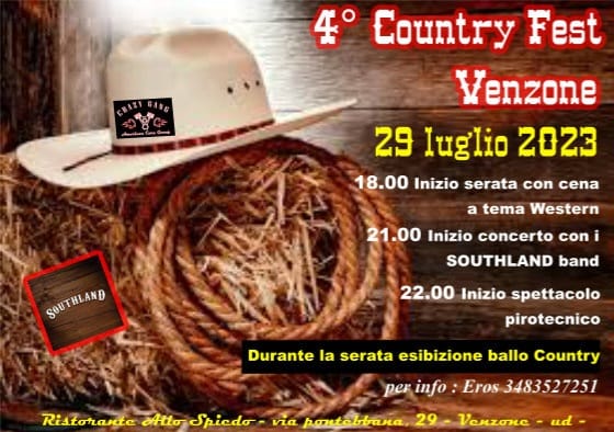 Country Fest Venzone 2023 - EventiFVG.it
