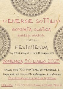 ENERGIE SOTTILI – GIORNATA OLISTICA
