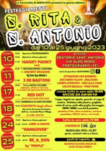 FESTEGGIAMENTI di S. RITA & S. ANTONIO