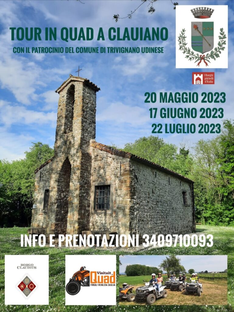 Clauiano, uno dei borghi più belli d'Italia in Quad - EventiFVG.it
