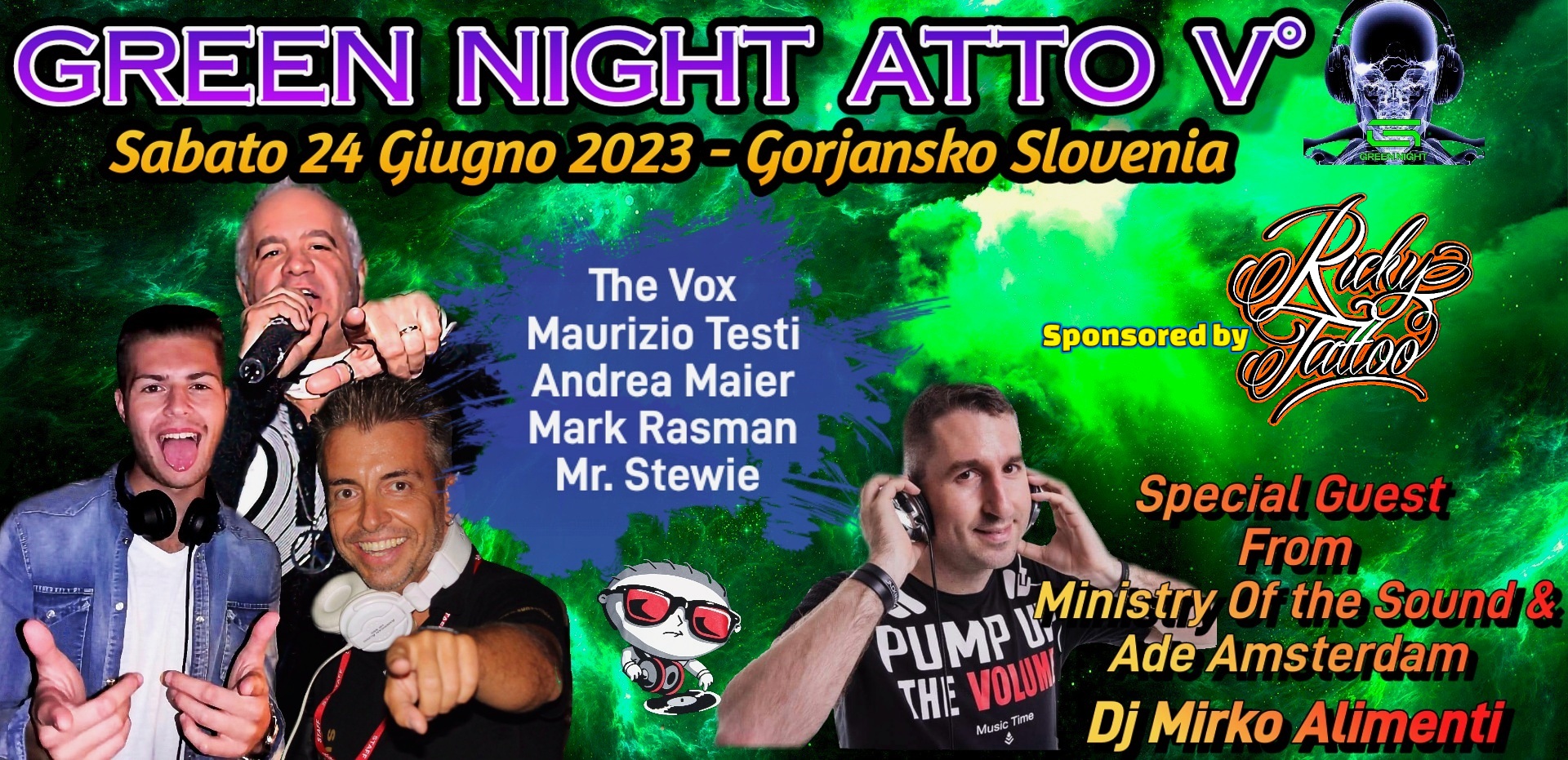 GREEN NIGHT ATTO V° - EventiFVG.it