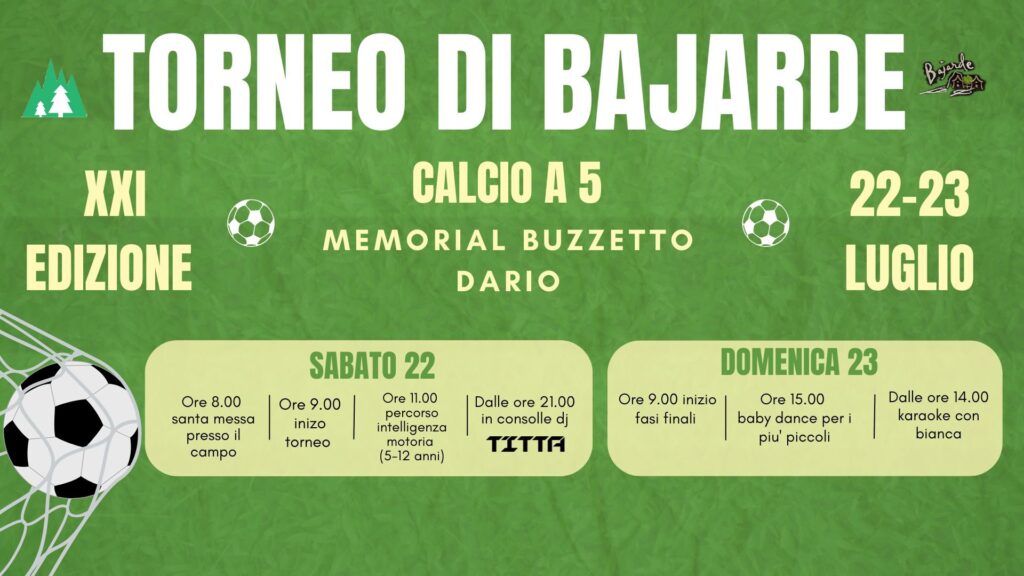 XXI Edizione Torneo di Bajarde - XXI Edizione Torneo di Bajarde - EventiFVG.it