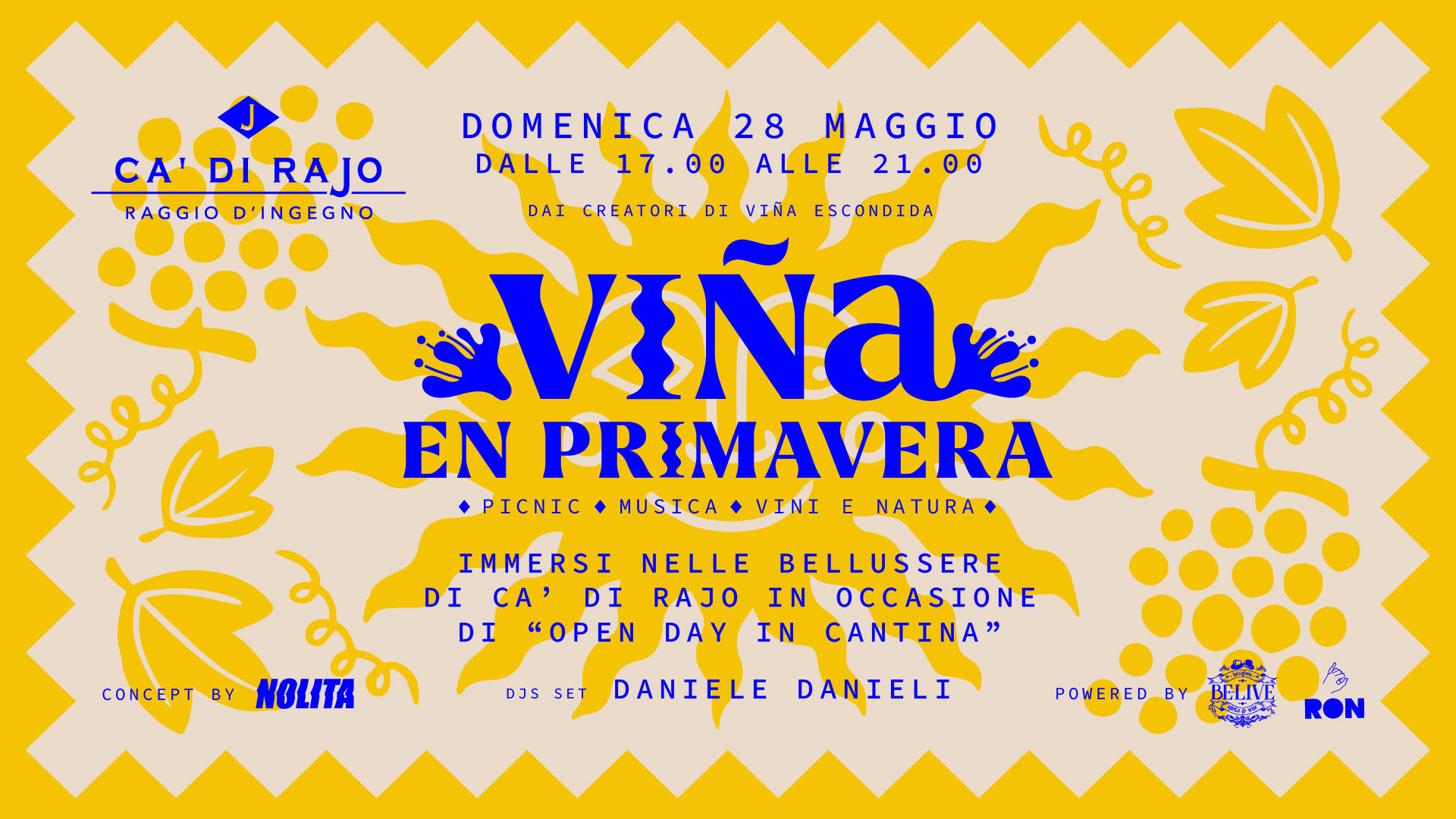 Viña en Primavera 🌱 PicNic | Musica | Vini | Natura 🌱 Ca' di Rajo - Viña en Primavera 🌱 PicNic | Musica | Vini | Natura 🌱 Ca' di Rajo - EventiFVG.it