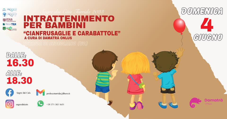 INTRATTENIMENTO PER BAMBINI (Damatrá onlus) - EventiFVG.it
