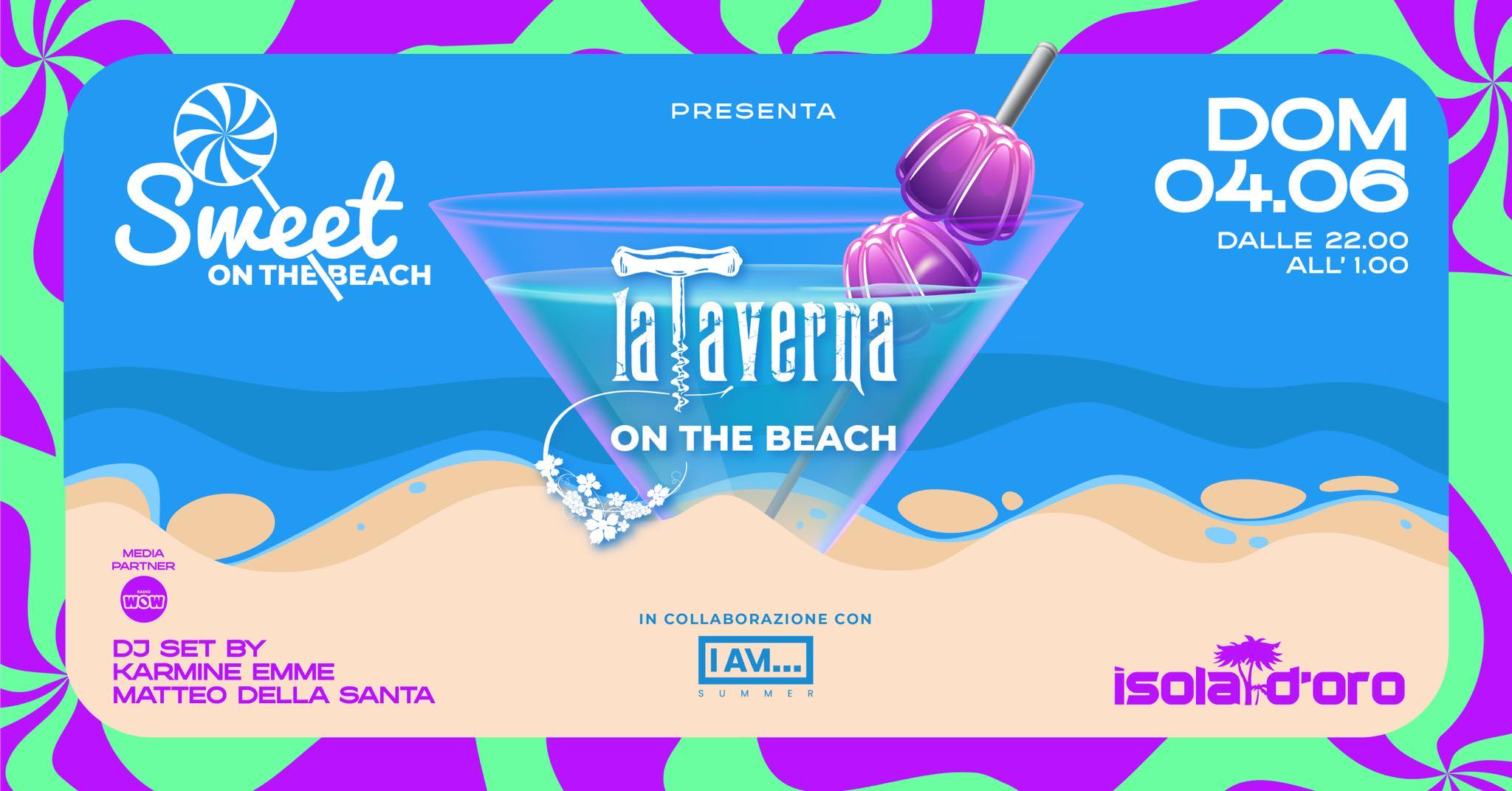 LA TAVERNA ON THE BEACH | Sweet Sunday - EventiFVG.it