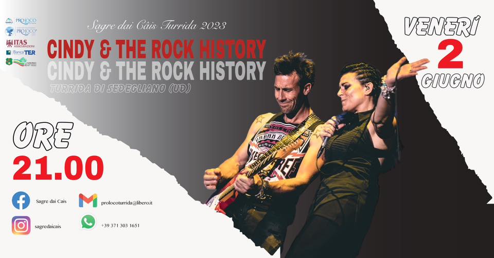 CINDY & THE ROCK HISTORY - EventiFVG.it