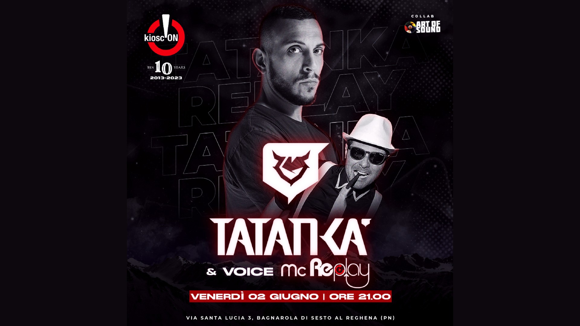 TATANKA & Mc Sandro Replay @Kiosc'ON - EventiFVG.it