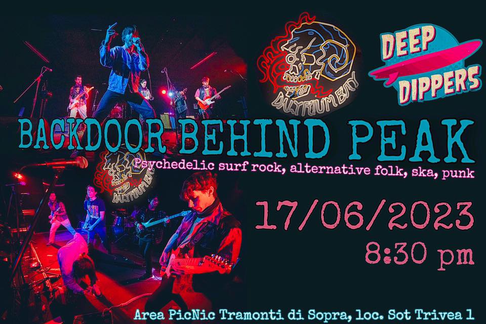 BACKDOOR BEHIND PEAK - BACKDOOR BEHIND PEAK - EventiFVG.it