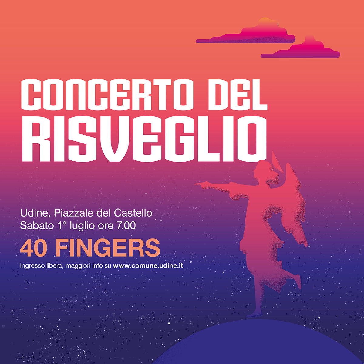Concerto del Risveglio insieme ai 40 Fingers
