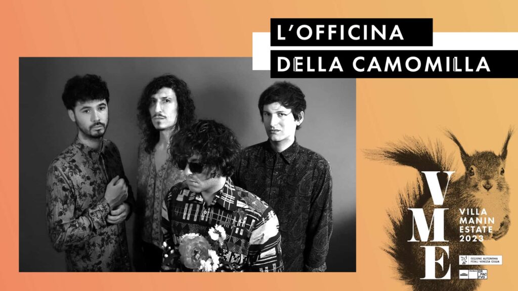 L'Officina della Camomilla - Concerti nel Parco - domenica 9 luglio - EventiFVG.it