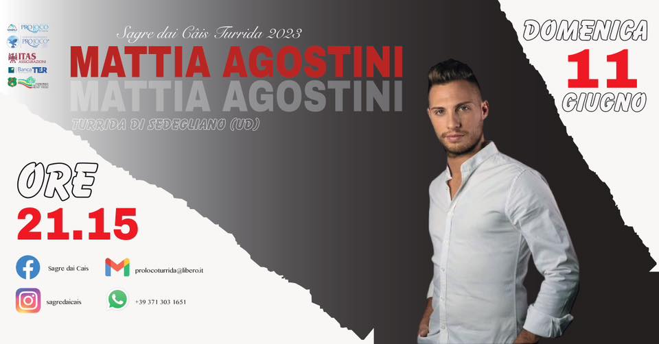 MATTIA AGOSTINI - MATTIA AGOSTINI - EventiFVG.it