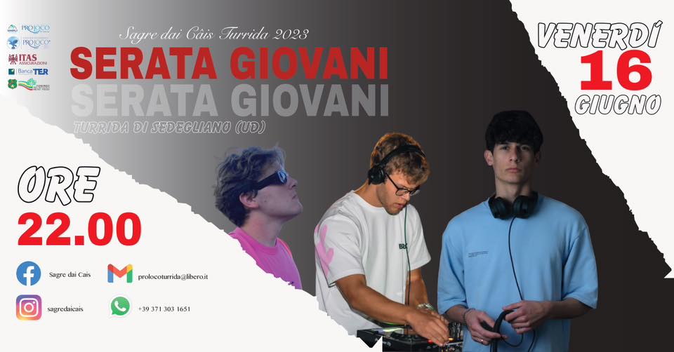 SERATA GIOVANI - EventiFVG.it
