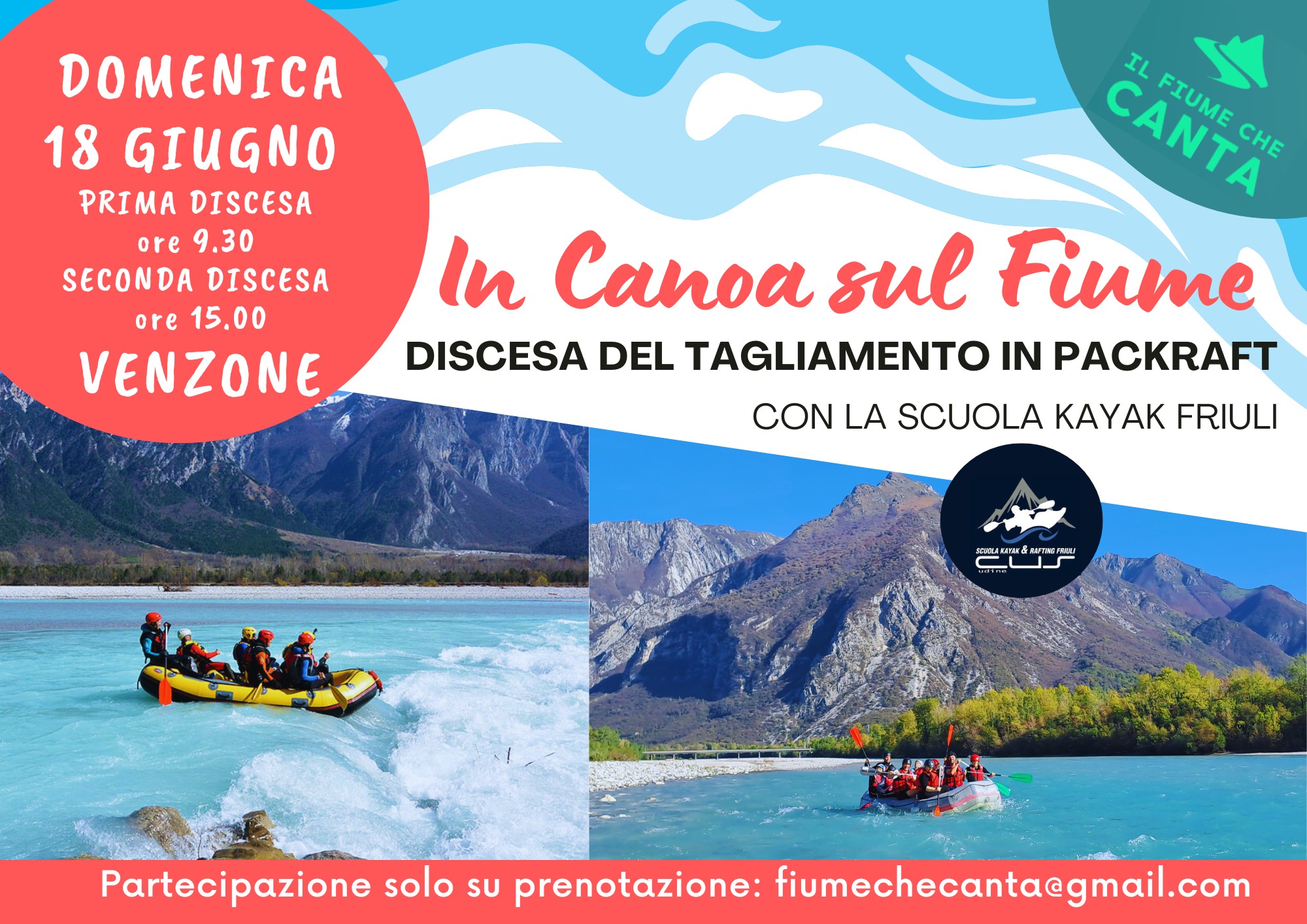 IN CANOA SUL FIUME - IN CANOA SUL FIUME - EventiFVG.it