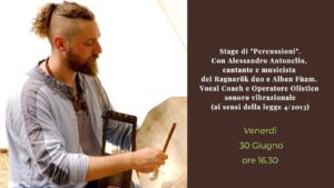Stage di percussioni