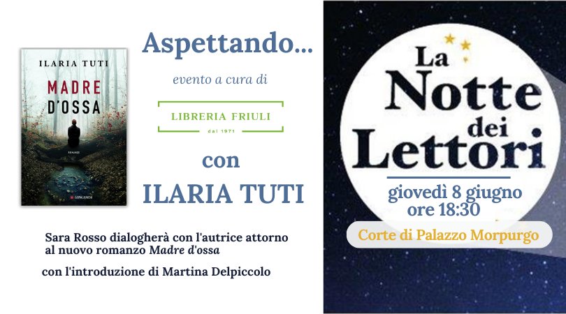 Ilaria Tuti con Madre d'ossa - EventiFVG.it