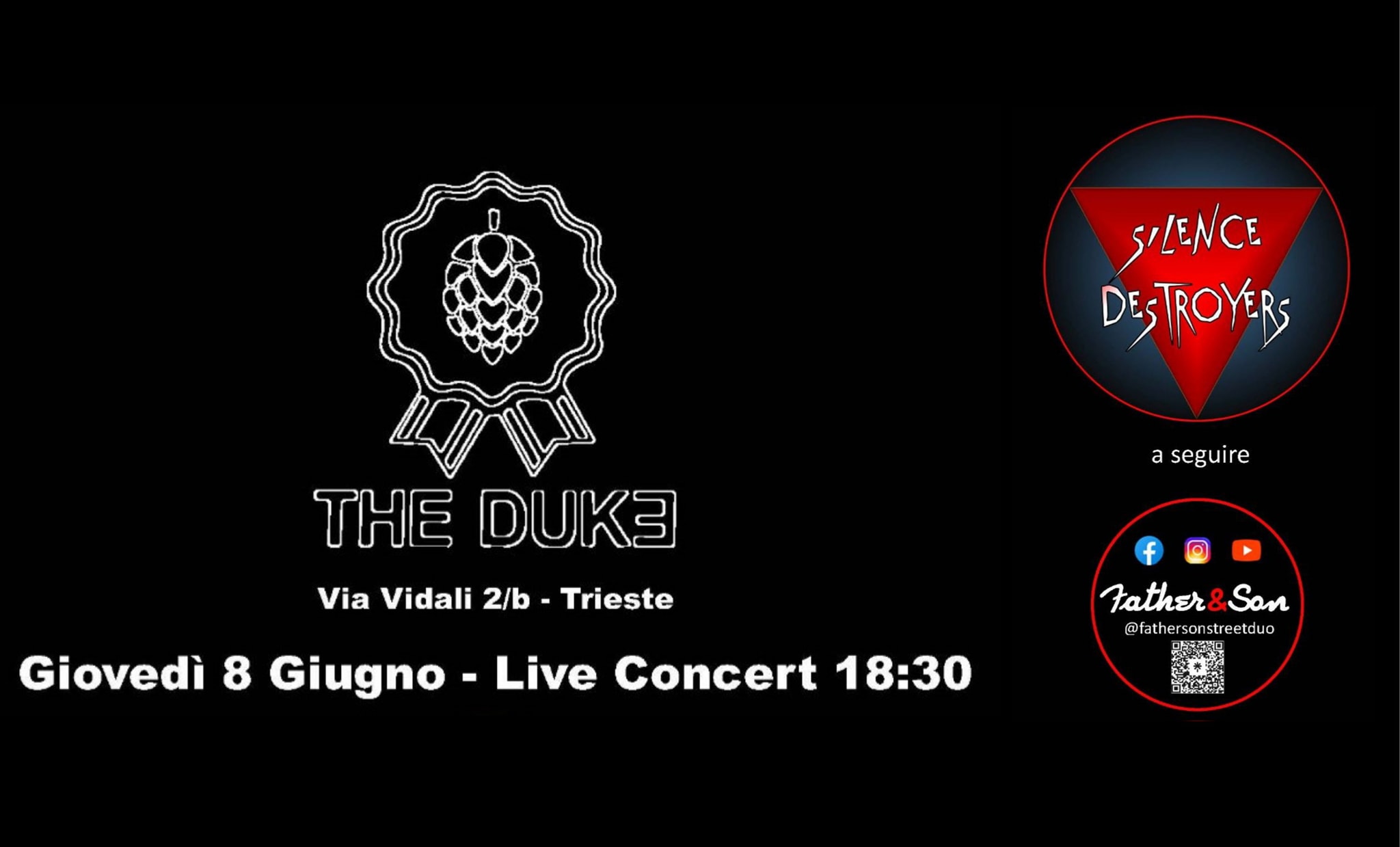 Silence Destroyers @ THE DUKE - Silence Destroyers @ THE DUKE - EventiFVG.it