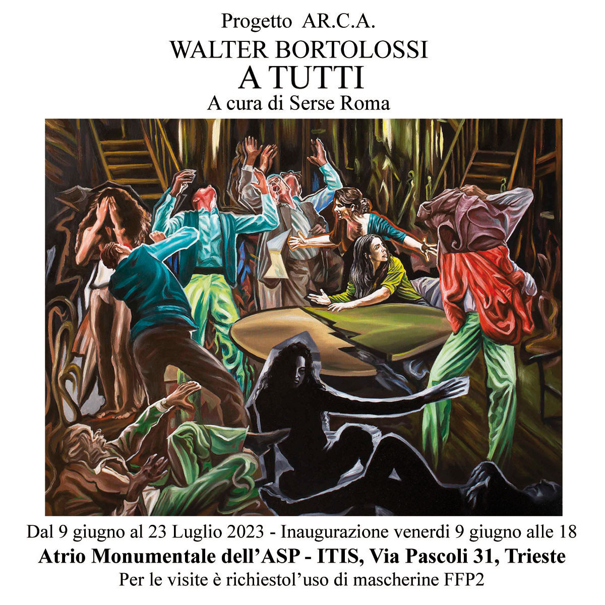 Walter Bortolossi - A TUTTI - A cura di Serse Roma - EventiFVG.it