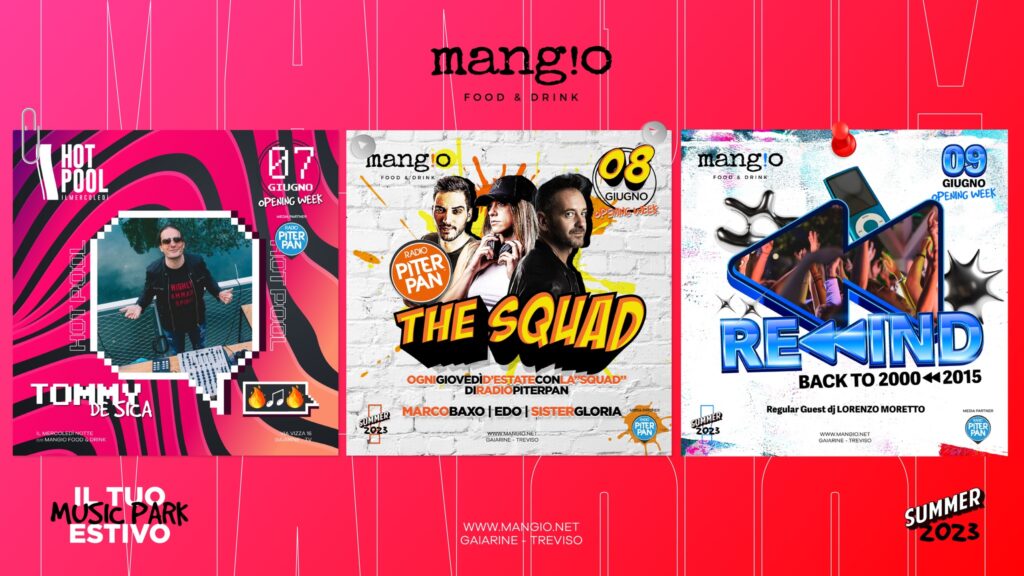 MANGIO | OPENING WEEK 2023 - EventiFVG.it