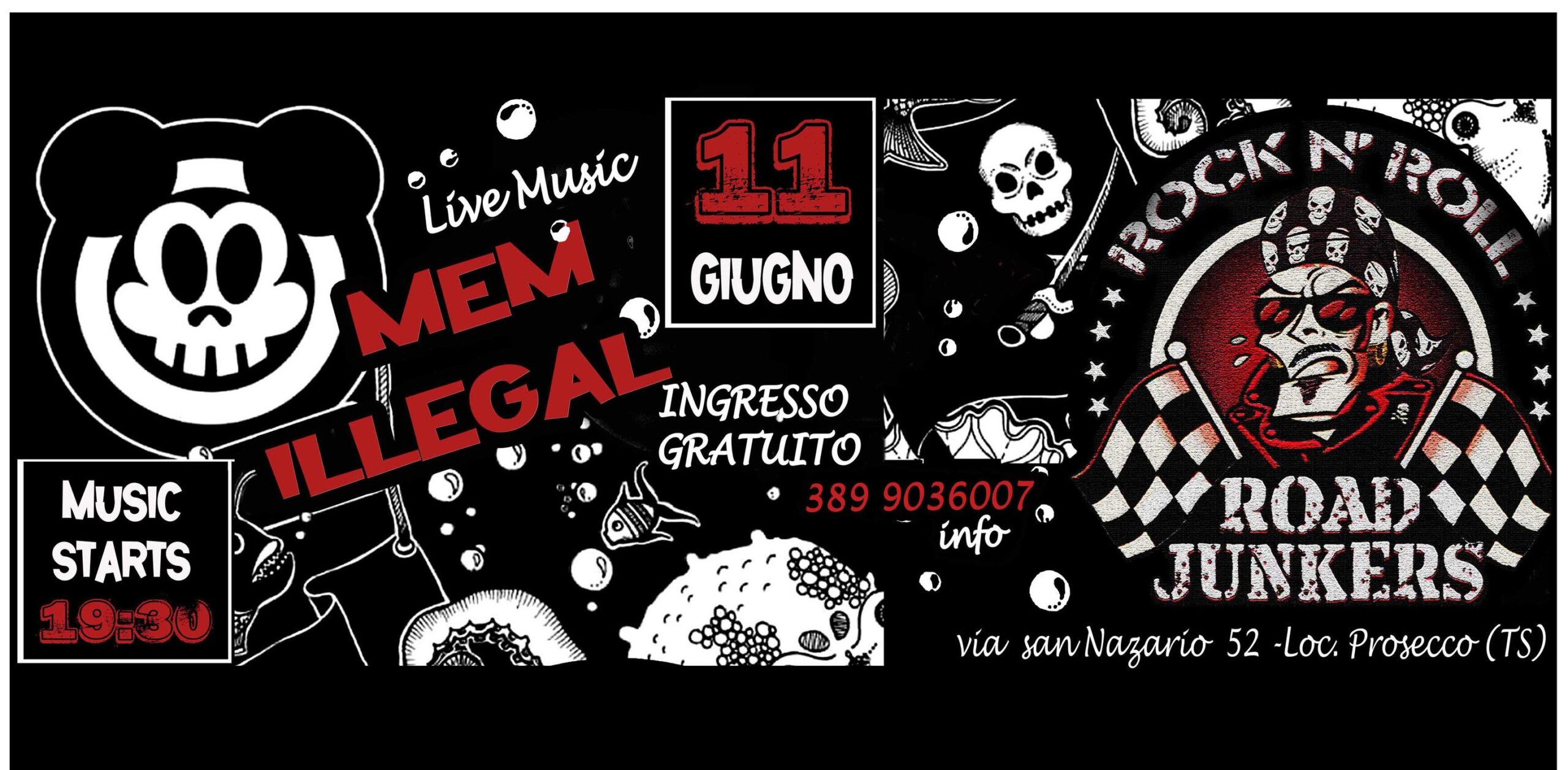 MEM Illegal RJ Rock Party - EventiFVG.it