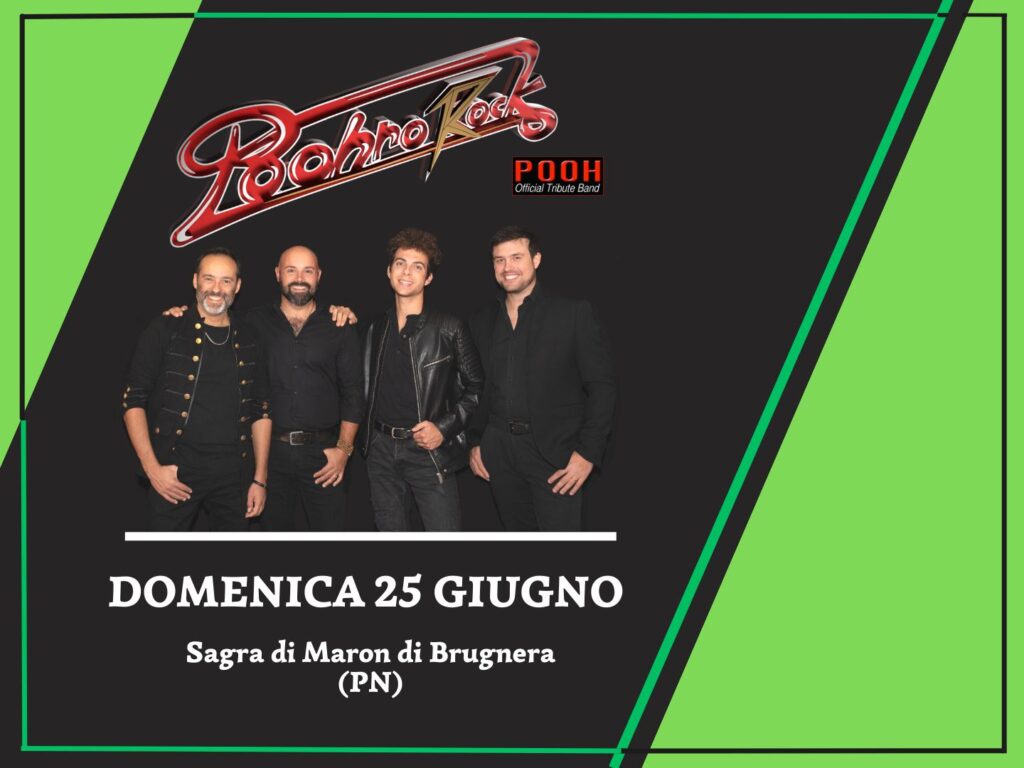 Poohrorock in concerto a Maron di Brugnera (PN) - Poohrorock in concerto a Maron di Brugnera (PN) - EventiFVG.it