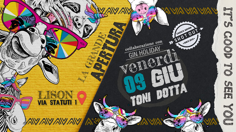 🥳 Chiosco SHOT OUT w/ GIN HOLIDAY🥳 - EventiFVG.it