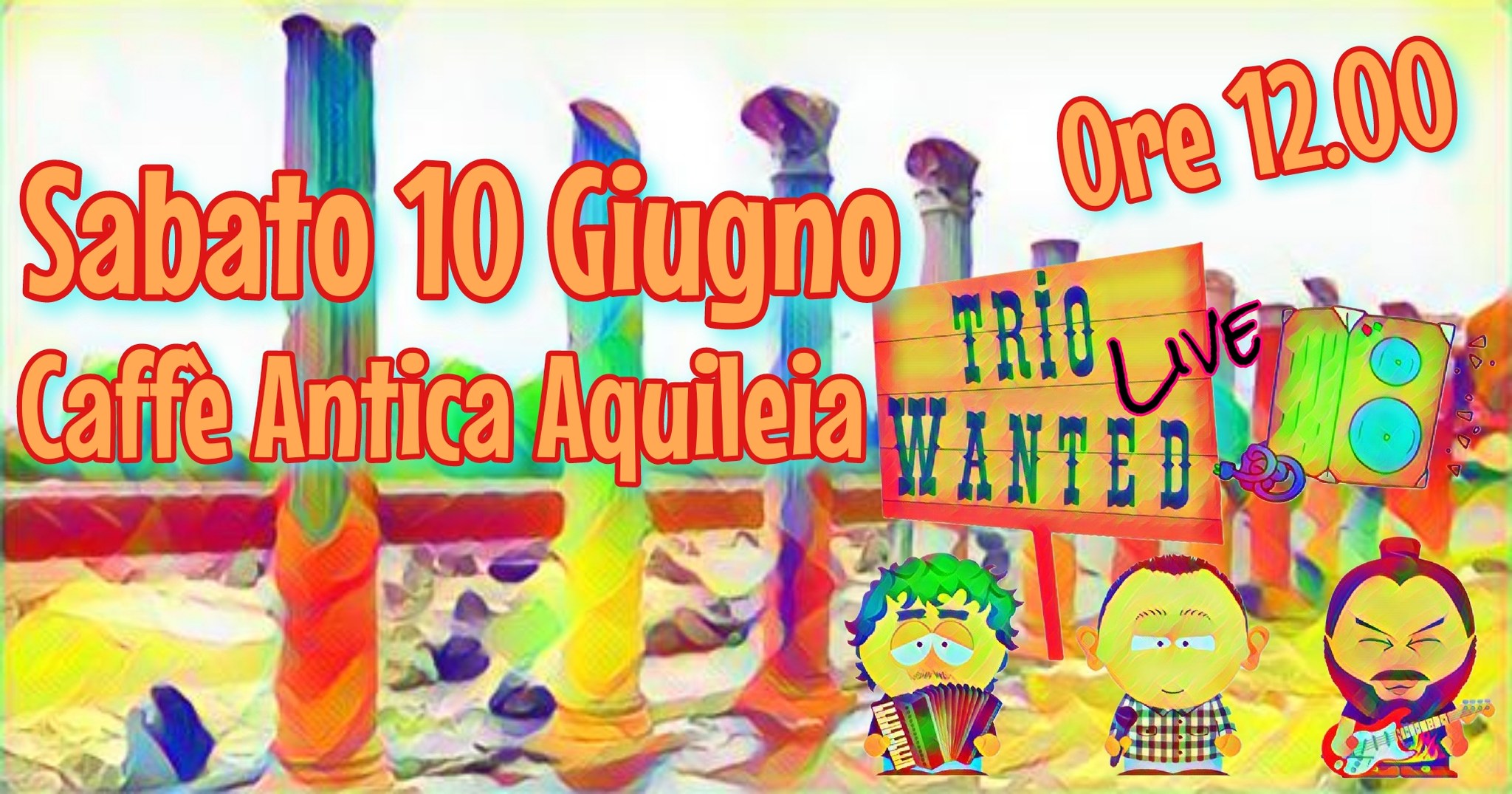 Trio Wanted Live @ Caffè Antica Aquileia - EventiFVG.it