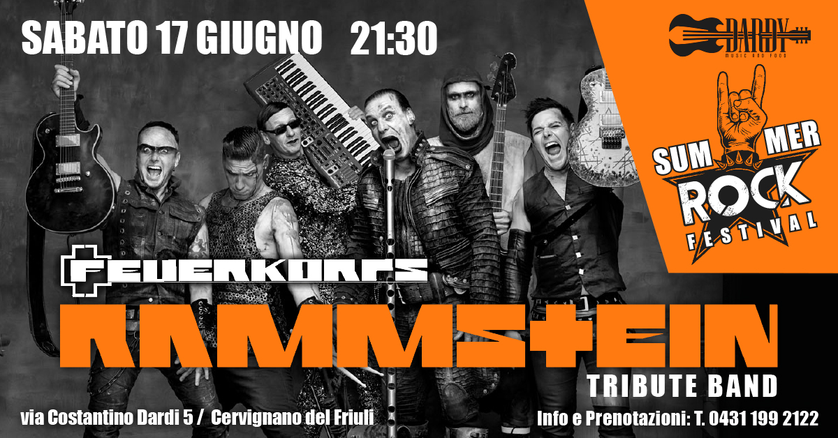 Feuerkorps - RAMMSTEIN Tribute band - Feuerkorps - RAMMSTEIN Tribute band - EventiFVG.it