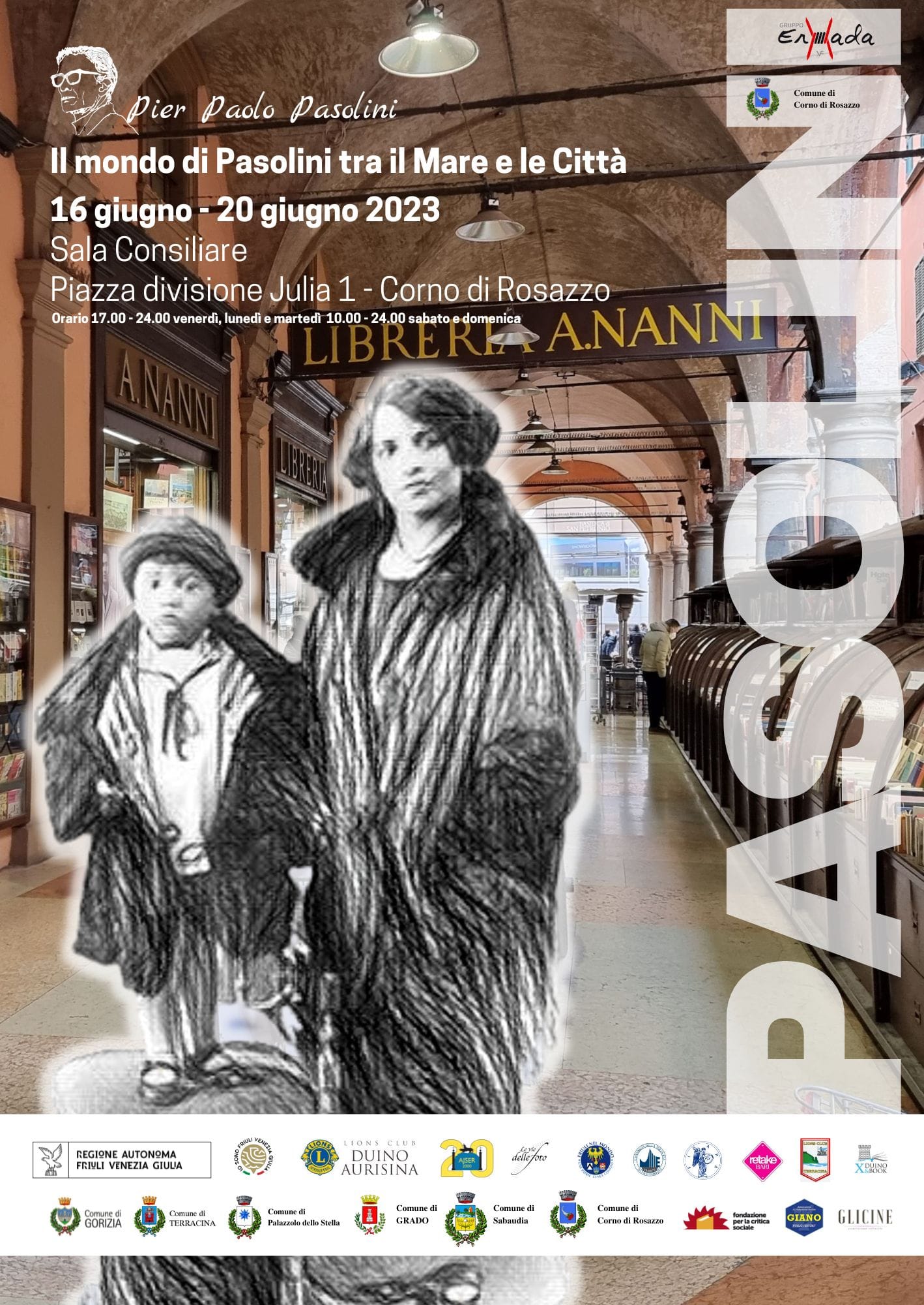 Il Mondo di Pasolini tra il Mare e le Città a Corno di Rosazzo 1 - Il Mondo di Pasolini tra il Mare e le Città a Corno di Rosazzo - EventiFVG.it
