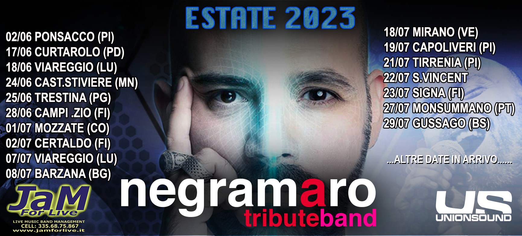 Negramaro Tribute Band Live Show @ Free Live Curtarolo (PD) - EventiFVG.it