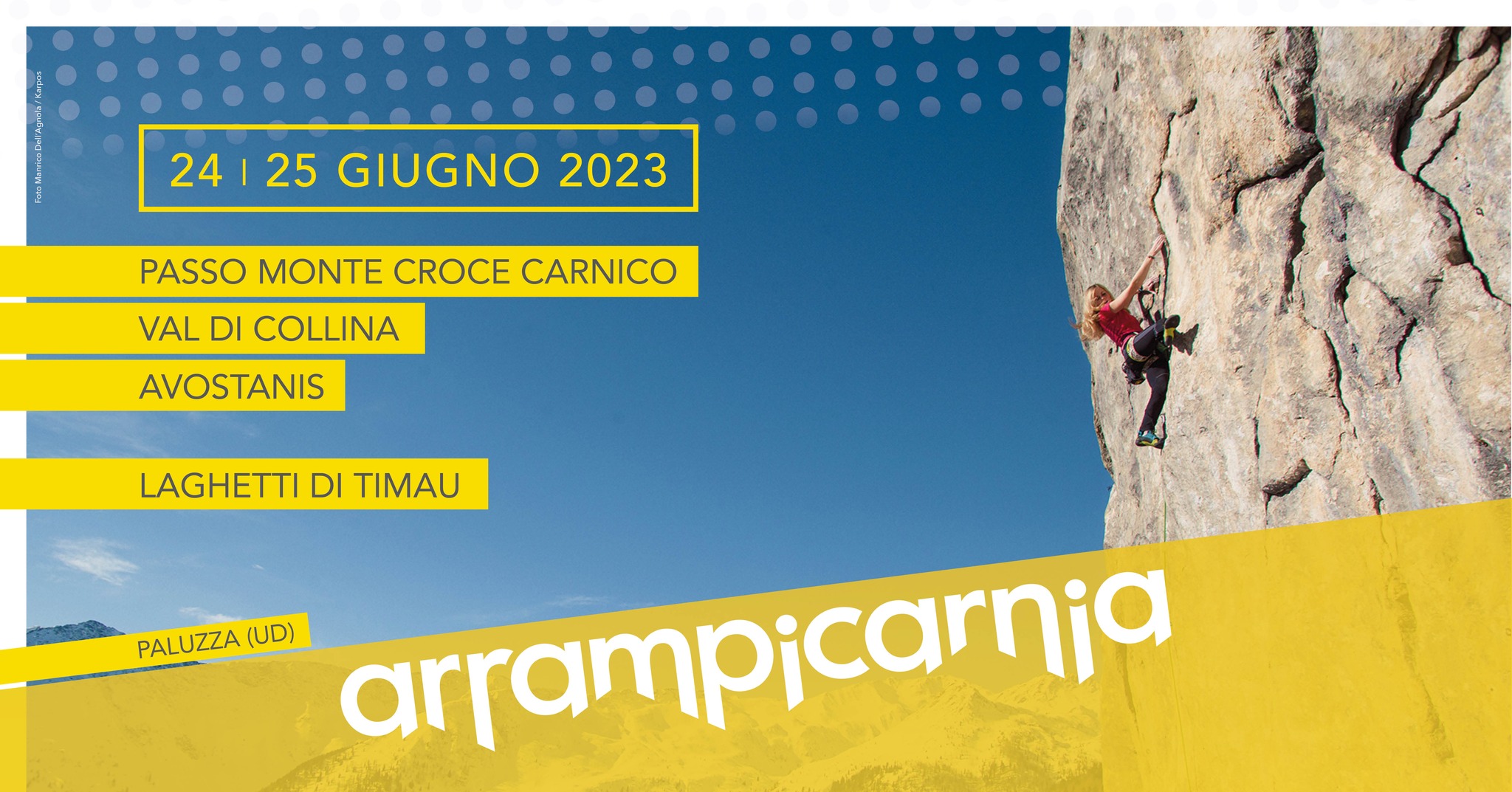 ARRAMPICARNIA 2023 // Storico meeting internazionale di arrampicata. - EventiFVG.it