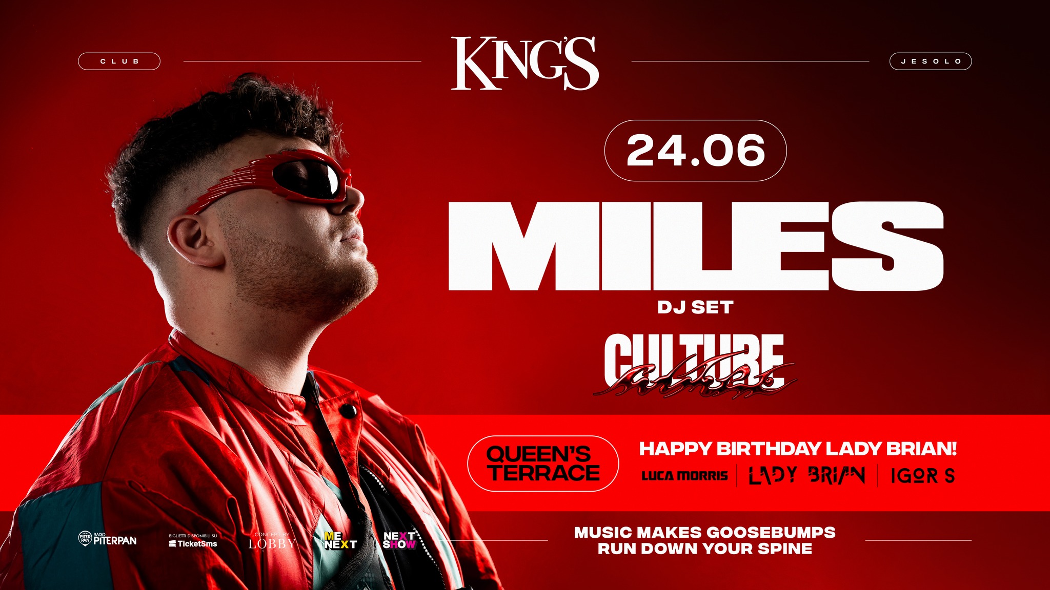 KING’S | CULTURE w/MILES - KING’S | CULTURE w/MILES - EventiFVG.it