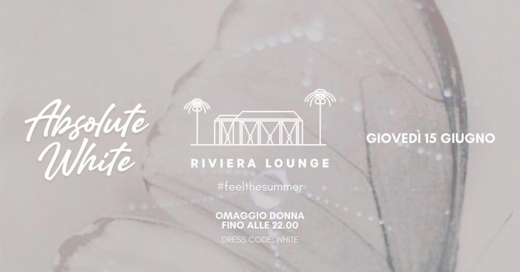 Riviera Lounge - Udine | Giovedì 15 giugno - EventiFVG.it