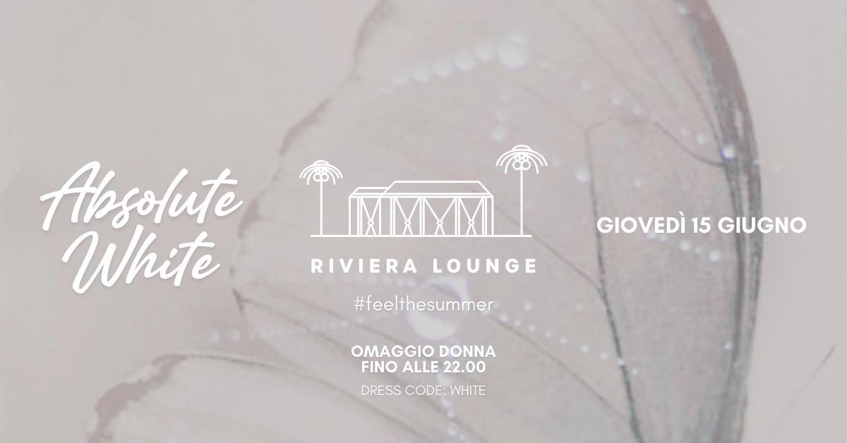 Riviera Lounge - Udine | Giovedì 15 giugno - EventiFVG.it