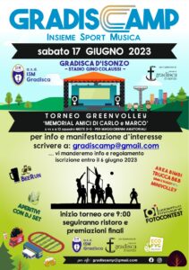 GradisCamp Green Volley ‘Memorial Amici di Carlo e Marco’