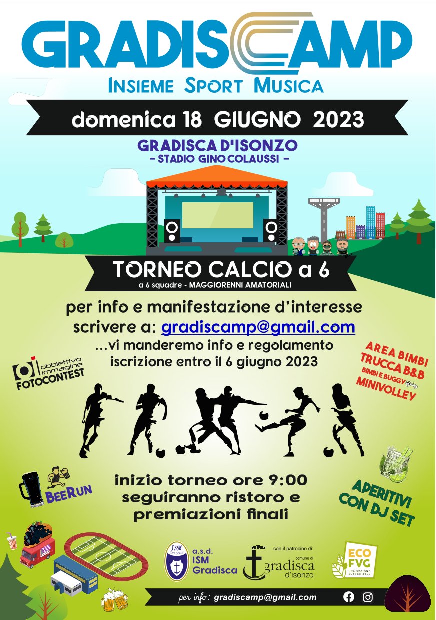 GradisCamp torneo Calcio a 6 Amatoriale - EventiFVG.it
