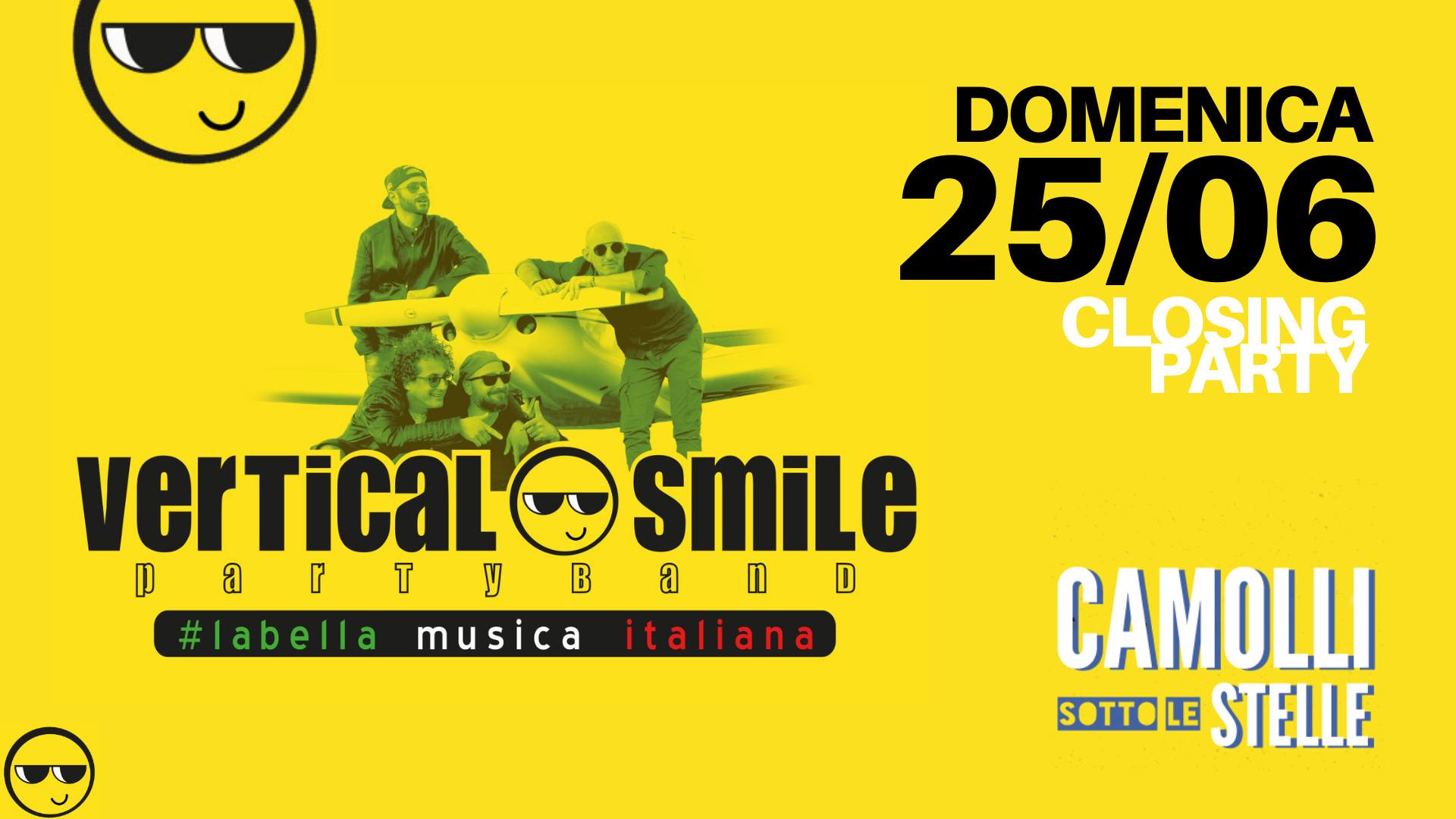 Vertical Smile - 25/06/23 - Camolli sotto le Stelle - Vertical Smile - 25/06/23 - Camolli sotto le Stelle - EventiFVG.it