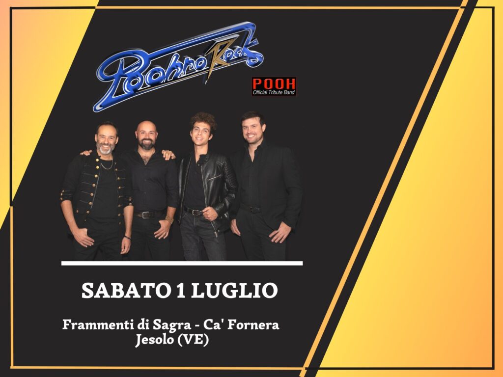 Poohrorock in concerto a Ca' Fornera (VE) - Poohrorock in concerto a Ca' Fornera (VE) - EventiFVG.it