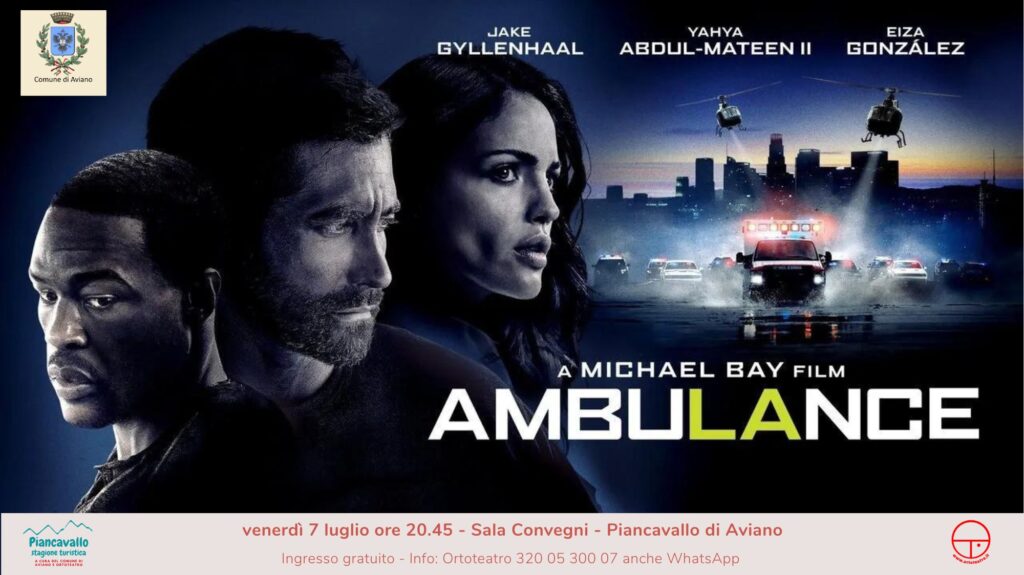 A Piancavallo il Cinema è… Azione! AMBULANCE - EventiFVG.it